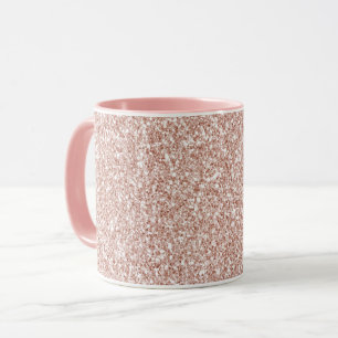 Rosa Glitzer       Tasse