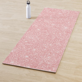 Rosa Glitzer Yoga Mat Yogamatte