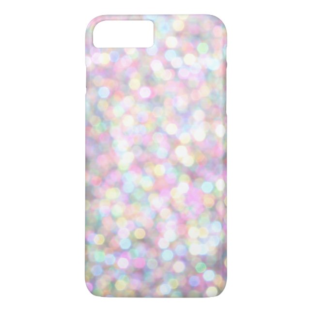 Rosa Glitzern iPhone 7 Plus Case-Mate iPhone Hülle (Rückseite)