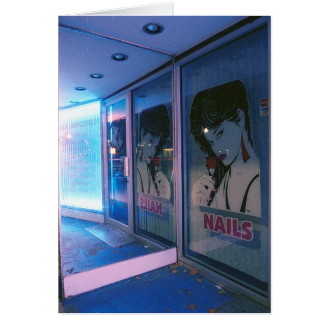 Rosa glückliche Nägel, Greenfield, MA (Vorne)