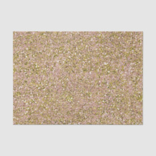 Rosa & Gold Glamour Glitterparty Funkeln Seidenpapier