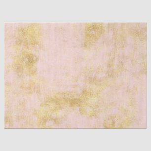 Rosa Gold Grunge Seidenpapier