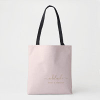 Rosa Gold Monogram Script Name Hair Stylist