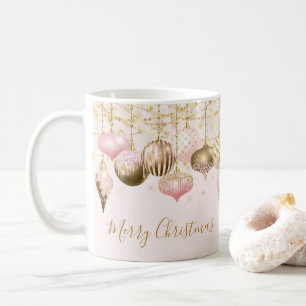 Rosa Gold Ornament Kaffeetasse