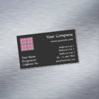 Rosa, Gold und Blauer Tartan
