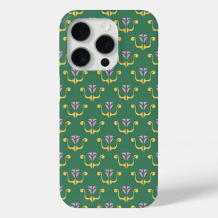 Rosa Gold und grüner Kamm Sommer-Spaß Case-Mate iPhone Hülle