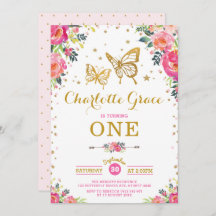 Rosa Goldbutt Wasserfarbe Blumenbeere Geburtstag