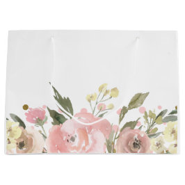 Rosa goldene Farbe Große Geschenktüte