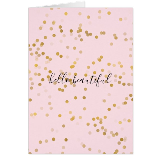 Rosa GoldGirly Confetti (Vorne)