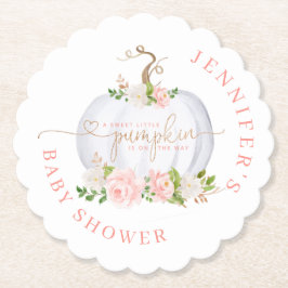 Rosa Goldkürbis Untersetzer