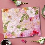 Rosa Goldschrift Vintage florale Aquarellfarbe Sti Puzzle<br><div class="desc">Verbringen Sie einen Nachmittag damit, Ihr Gehirn mit diesem wunderschönen, romantischen, Vintagen Puzzle mit Blumenspuzzle herauszufordern. Weiße, lila und dunkelrosa Aquarellfarben überlagern das goldene Drehbuch auf einem prächtigen, weich rosa, goldfarbenen Hintergrund. Ein durchdachtes, einzigartiges Geschenk für jemanden, der etwas Besonderes ist! Kommt in eine besondere Geschenkboxen. Sie können dieses Puzzle...</div>