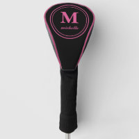 Rosa | Golf | personalisiert NAME monogramm