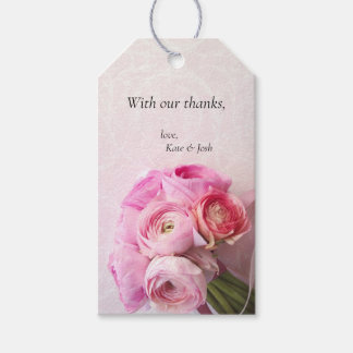 Rosa Granatapfel Geschenkanhänger
