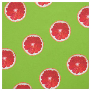 Rosa Grapefruit Pop kitschig Stoff