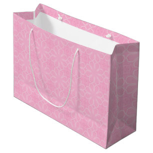 rosa große geschenktüte