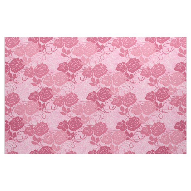 Rosa Große Vintage Viktorianische Rose Stoff (Fat Quarter (45,7 x 55,9 cm))
