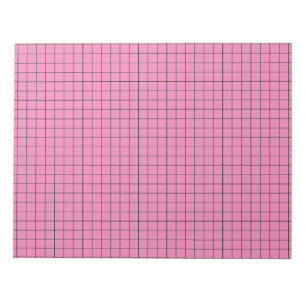 Rosa Grosses Graph Paper Notizblock