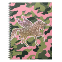 Rosa grüne Camouflage Camouflage & Gold Glitzer Ei