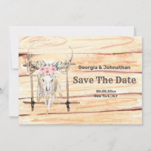 Rosa grüne Jungfrauen Rettete Stammesfedern Save The Date