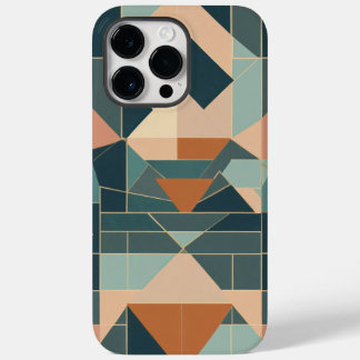 rosa grünes Quadrat Case-Mate iPhone 14 Pro Max Hülle