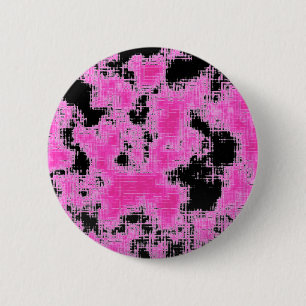 Rosa Grunge Button