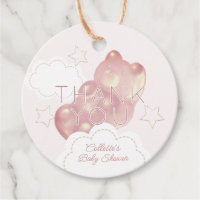 Rosa Gummibärchen-Wolken-Star-Baby-Party