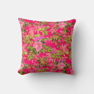 Rosa Hagebutte, rosa wilde Hagebutte Kissen