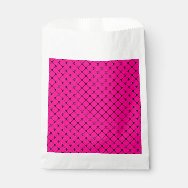 Rosa Halbkugel Geschenktütchen (Vorderseite)