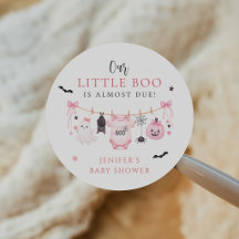 Rosa Halloween-Geister-Wäscheleine-Baby-Party