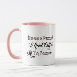 Rosa Halloween Hocus Pocus Tasse