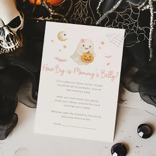 Rosa Halloween Kleiner Boo Wie groß ist Mamas Bauc