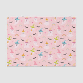 rosa Halloween-Papiertaschpapier Seidenpapier