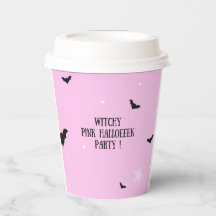 rosa Halloween-Party, Einladung,