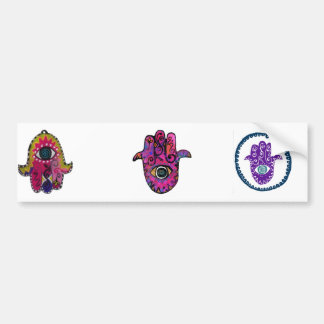 ** ROSA HAMSA ** AUTOAUFKLEBER