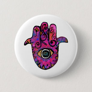 ** ROSA HAMSA ** BUTTON