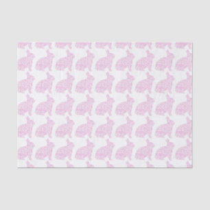 Rosa Häschen-Geschenk-Verpackungs-Seidenpapier Seidenpapier