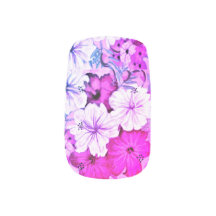 Rosa Hawaiian 03 Nails Minx Nail Art