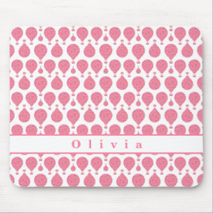 Rosa Heißluftballons Mousepad