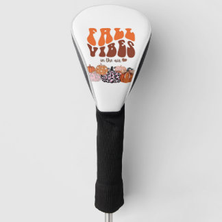 Rosa Herbstkürbis-T-Shirt Süßes Herbst-Grafik-T-S Golf Headcover