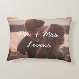 Rosa Herr u. Frau Pillow Zierkissen