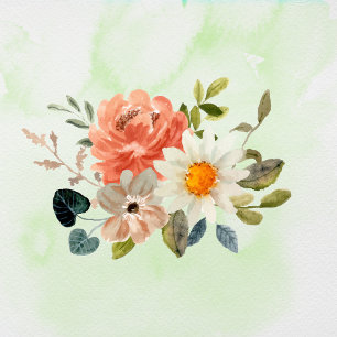 Rosa Herz Blumen Kissen Kaffeetasse