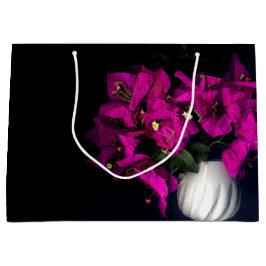 "Rosa Herz in Schwarz" Große Geschenktüte