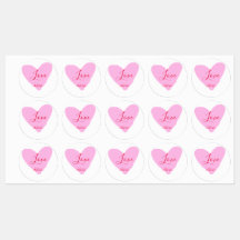 Rosa Herz Liebe glücklicher Valentinstag Text rot 