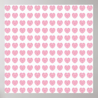 Rosa Herz-Scrapbook oder Poster-Hintergrund Textur