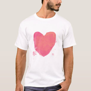rosa Herz T-Shirt