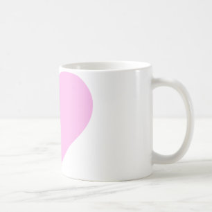 Rosa Herzen, bedingungslose Liebe_ Kaffeetasse