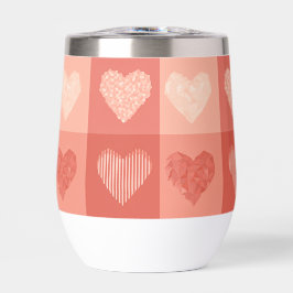 Rosa Herzen für Sie