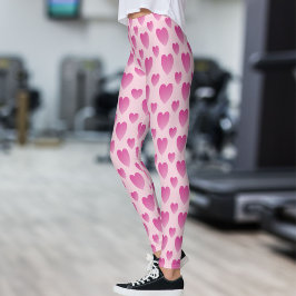 Rosa Herzen Leggings