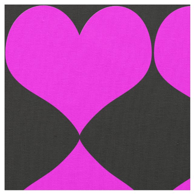 rosa Herzgewebe Stoff (Nahaufnahme)