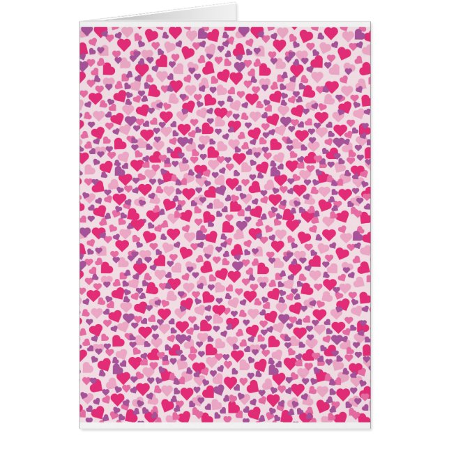 Rosa Herzmuster (Vorne)